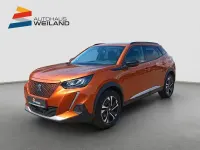 Gebraucht Peugeot e-2008 Allure 100 kW (136 PS) 2022 Lackierung orange fusion/typ aussenverkleidung metalliclackierung SUV