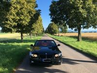 gebraucht BMW 320 Cabriolet i schwarz - TÜV bis 05/25