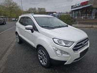 Gebraucht Ford Ecosport Titanium 125 PS (91 kW) 2018 Weiß SUV