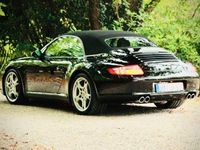 Gebraucht Porsche 911 Carrera 4S Cabriolet 355 PS (261 kW) 2007 Schwarz / terracotta rot Cabrio