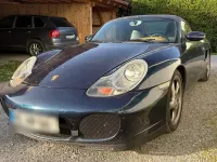 Gebraucht Porsche Boxster 220 PS (161 kW) 2000 Blau Cabrio