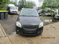 Gebraucht Skoda Fabia Ambiente 86 PS (63 kW) 2008 Schwarz magic perleffekt Kleinwagen