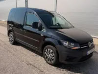 Gebraucht VW Caddy 75 PS (55 kW) 2018 Schwarz Van / Kleinbus