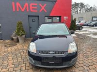 Gebraucht Ford Fiesta Basis 60 PS (44 kW) 2006 Blau Kleinwagen