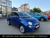 Gebraucht Fiat 500 Lounge 101 PS (74 kW) 2011 Blau Kleinwagen
