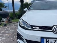 Gebraucht VW Golf GTD 184 PS (135 kW) 2019 Weiß Limousine