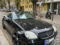 Gebraucht Mercedes SLK320 218 PS (160 kW) 2000 Schwarz Cabrio