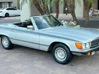 Gebraucht Mercedes SL280 185 PS (136 kW) 1978 Silber Cabrio