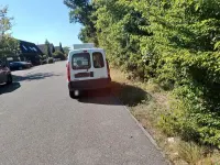 Gebraucht Renault Kangoo 75 PS (55 kW) 2003 Weiß Van / Kleinbus