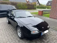 Brugt Mazda MX5 90 HK (66 kW) 1996 Sort Cabriolet