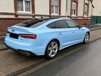 Gebraucht Audi A5 Sportback 204 PS (150 kW) 2022 Blau Kleinwagen