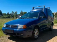 Gebraucht VW Caddy 90 PS (66 kW) 2001 Blau Van / Kleinbus