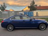 Gebraucht Mercedes C220 194 PS (142 kW) 2018 Blau Limousine