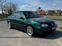 Gebraucht VW Golf Cabriolet Classicline 101 PS (74 kW) 2000 Grün Cabrio