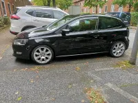 Gebraucht VW Polo 140 PS (102 kW) 2010 Schwarz Kleinwagen
