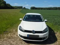 Gebraucht VW Golf VI Trendline 80 PS (58 kW) 2009 Weiß Kleinwagen