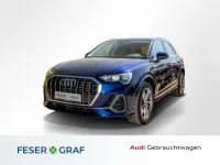 Gebraucht Audi Q3 S-Line 150 PS (110 kW) 2023 Navarrablau metallic SUV