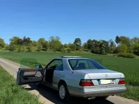 Używany Mercedes E220 150 KM (110 kW) 1997 Srebrny Coupe