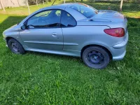 Gebraucht Peugeot 206 CC Platinum 109 PS (80 kW) 2006 Silber Cabrio