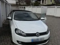 Gebraucht VW Golf 105 PS (77 kW) 2011 Weiß Cabrio