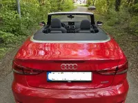 Używany Audi A3 Cabriolet Design 190 KM (139 kW) 2019 Czerwony Kabriolet