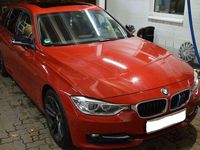 Gebraucht BMW 320 Sport Line 184 PS (135 kW) 2013 Rot Kombi
