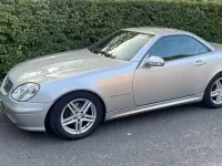 Gebraucht Mercedes SLK200 163 PS (119 kW) 2001 Silber Cabrio