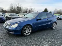 Gebraucht Mercedes C200 163 PS (119 kW) 2004 Blau Coupé