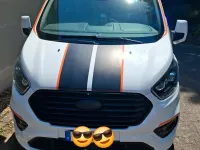 Gebraucht Ford Tourneo 185 PS (136 kW) 2021 Weiß Van / Kleinbus