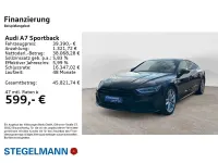 Gebraucht Audi A7 Sportback S-Line 245 PS (180 kW) 2022 Schwarz Kleinwagen