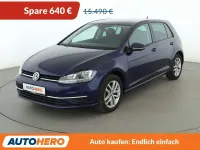 Gebraucht VW Golf VII Comfortline 116 PS (85 kW) 2018 Atlantic blue Limousine