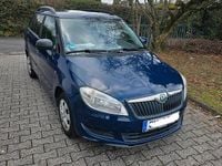 Gebraucht Skoda Fabia 86 PS (63 kW) 2011 Blau Kleinwagen