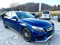 Gebraucht Mercedes C400 AMG line 333 PS (244 kW) 2015 Blau Limousine