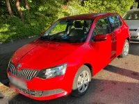 Brugt Skoda Fabia 60 HK (44 kW) 2016 Rød Hatchback