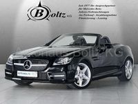 Gebraucht Mercedes SLK200 AMG line 184 PS (135 kW) 2012 Schwarz Cabrio
