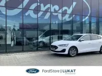 Gebraucht Ford Focus Titanium 125 PS (91 kW) 2024 Frozen white Limousine