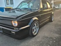 Gebraucht VW Golf Cabriolet 98 PS (72 kW) 1992 Schwarz Cabrio