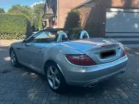 Gebraucht Mercedes SLK250 204 PS (150 kW) 2013 Silber Cabrio
