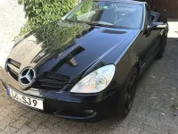 Gebraucht Mercedes SLK200 163 PS (119 kW) 2005 Schwarz Cabrio