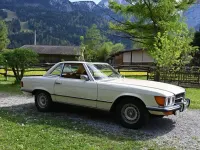 Gebraucht Mercedes SL450 224 PS (164 kW) 1972 Beige Cabrio