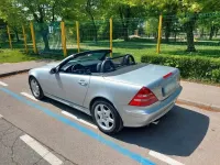 Gebraucht Mercedes SLK230 197 PS (144 kW) 2003 Silber Cabrio