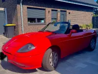 Gebraucht Fiat Barchetta 130 PS (95 kW) 2000 Rot Cabrio