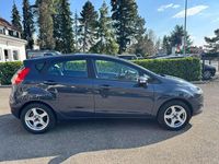 Gebraucht Ford Fiesta Trend 80 PS (58 kW) 2014 Midnight skygrau metallic Kleinwagen