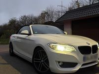 Second-hand BMW 220 184 CP (135 kW) 2016 Alb Cabrio