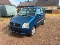 Gebraucht Opel Agila 60 PS (44 kW) 2002 Blau Van / Kleinbus