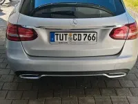 Gebraucht Mercedes C250 Avantgarde 204 PS (150 kW) 2018 Silber Kombi