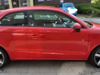 Brugt Audi A1 Attraction 122 HK (89 kW) 2013 Rød Hatchback