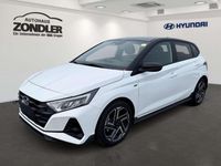 Neu Hyundai i20 N Line 101 PS (74 kW) 2025 Atlas white/ phantom black / s Limousine