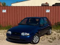 Gebraucht Ford Fiesta 75 PS (55 kW) 1999 Blau Kleinwagen
