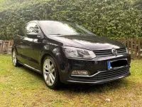 Gebraucht VW Polo R 90 PS (66 kW) 2014 Schwarz Kleinwagen
